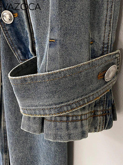 Queen Denim Coat Jacket