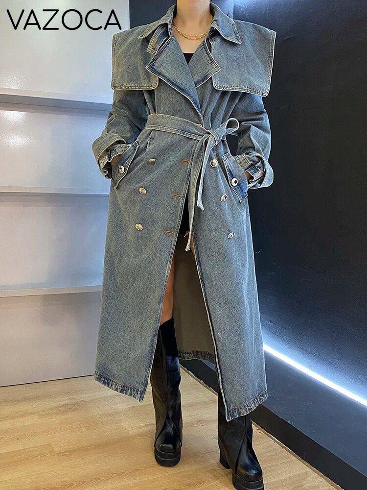 Queen Denim Coat Jacket