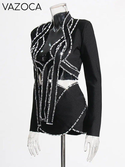 Quiet Luxury Mini Skirt Set
