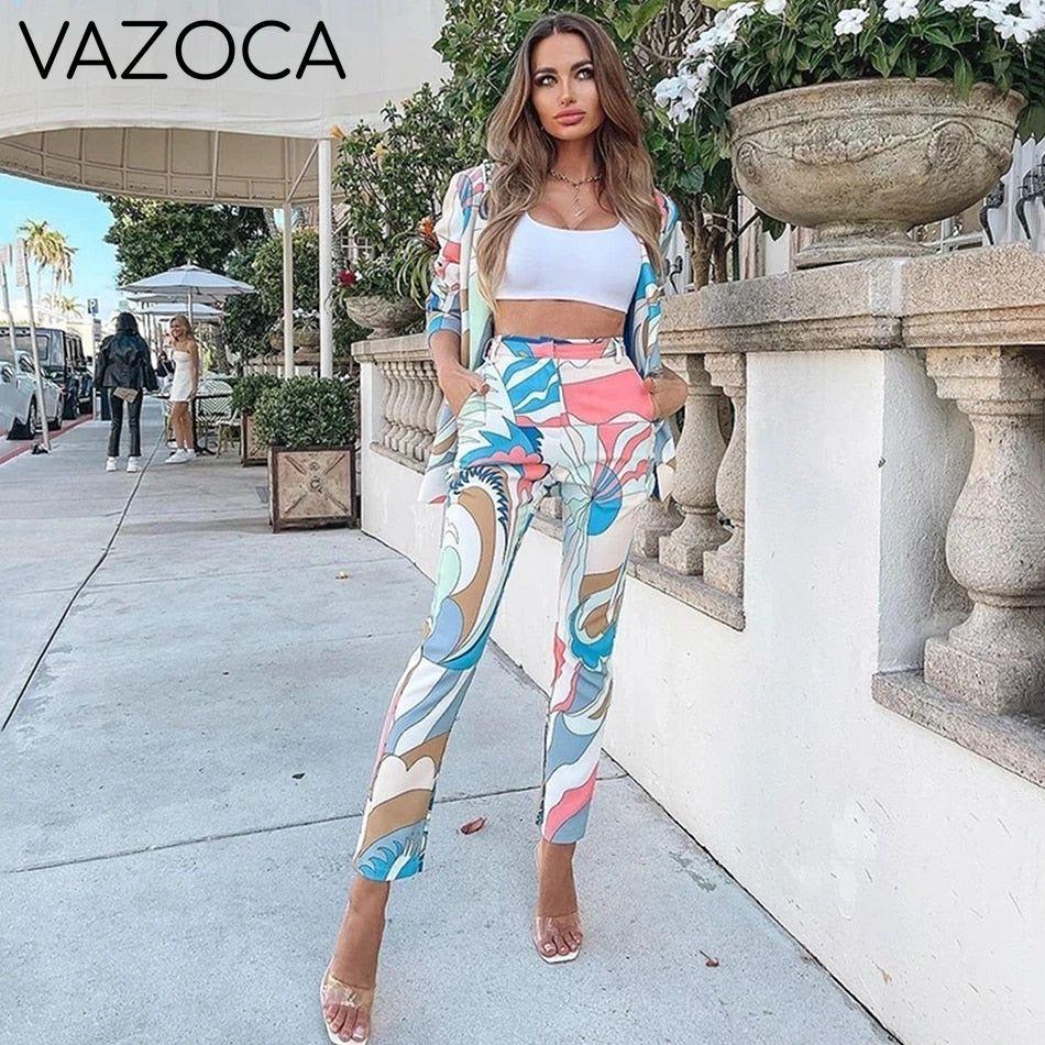 Rachel Blazer & Pants Set