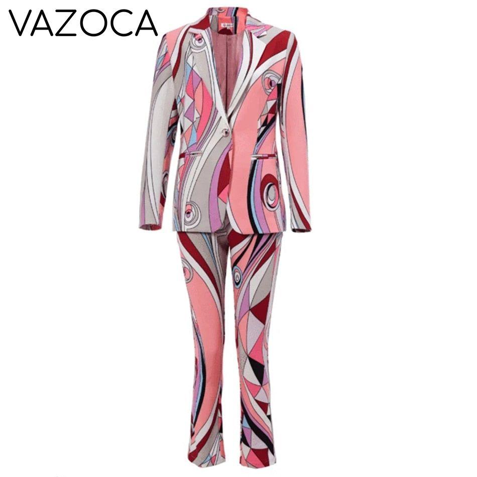 Rachel Blazer & Pants Set