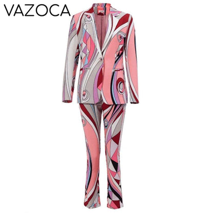 Rachel Blazer & Pants Set