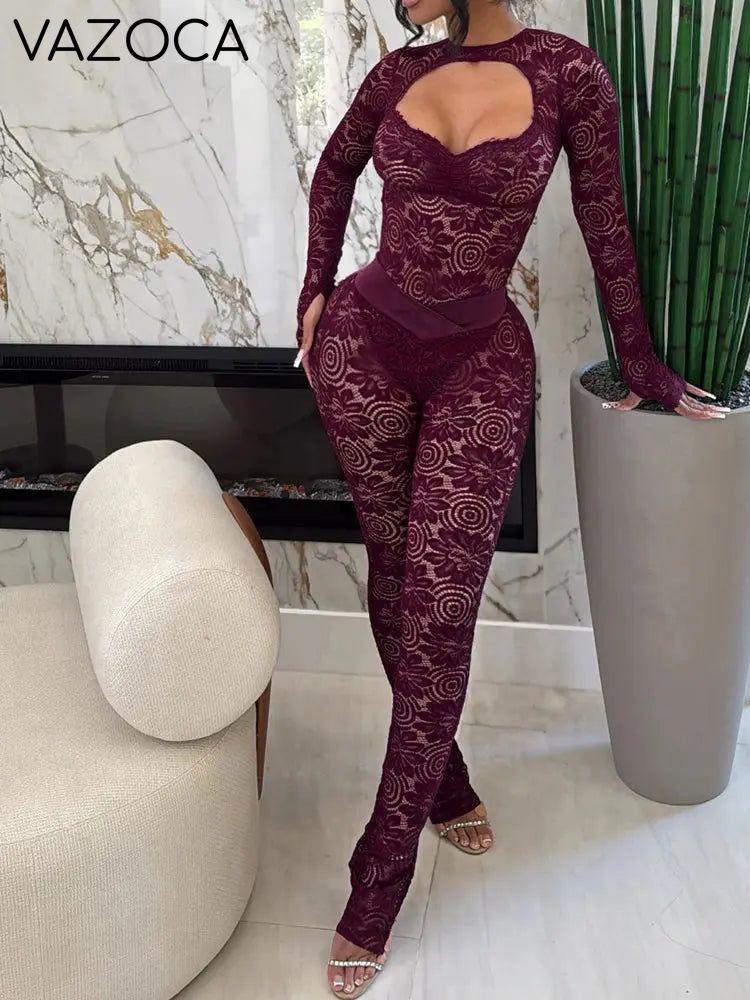 Rachel Mesh Leggings Set