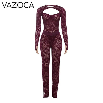 Rachel Mesh Leggings Set