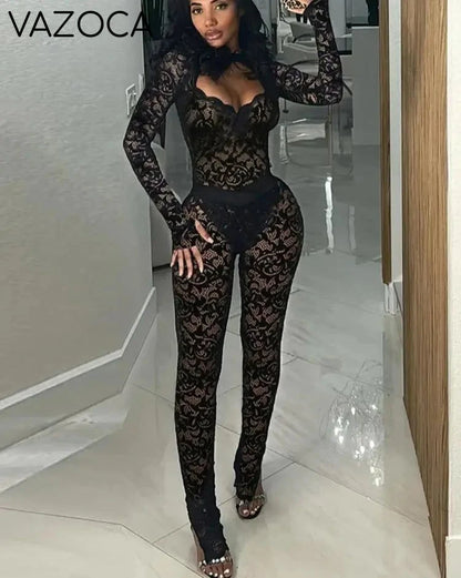 Rachel Mesh Leggings Set