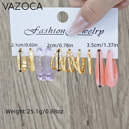 Retro Earrings Set