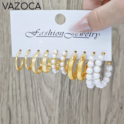 Retro Earrings Set