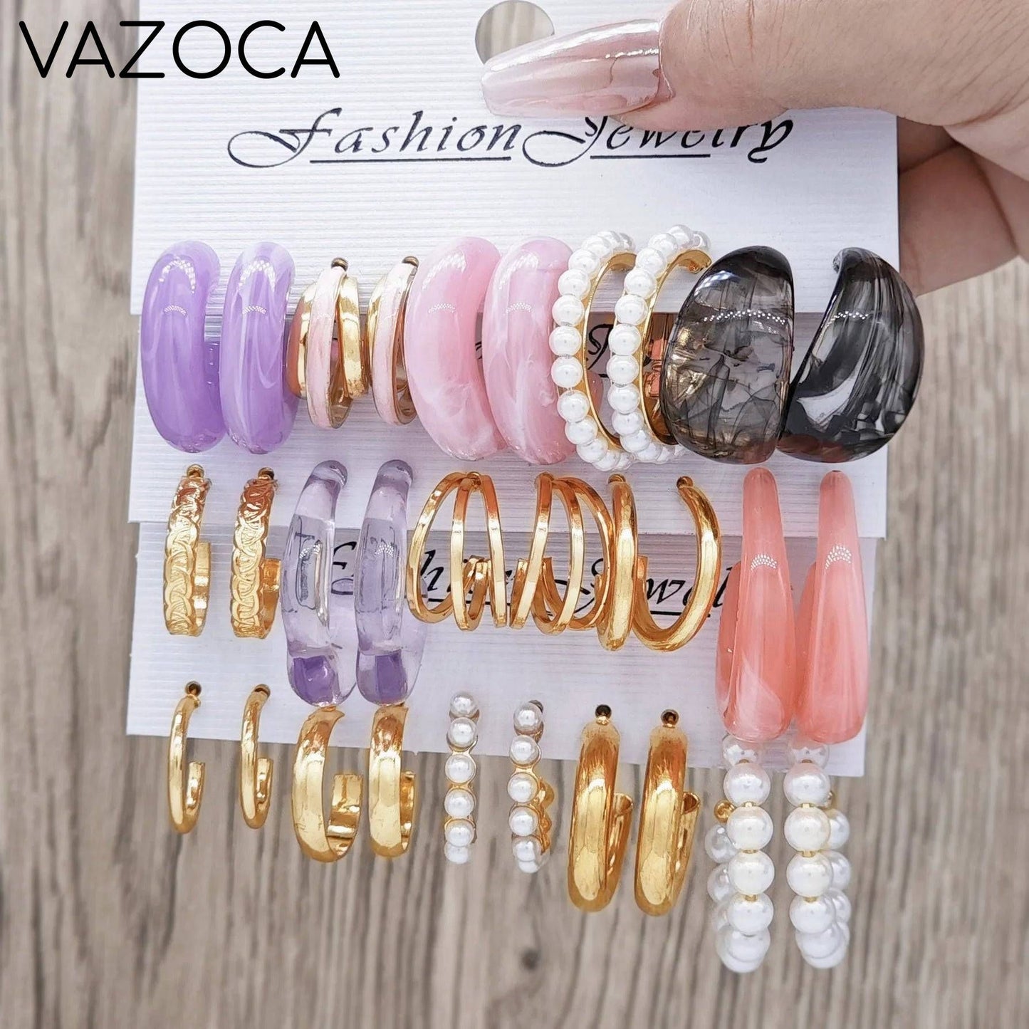 Retro Earrings Set
