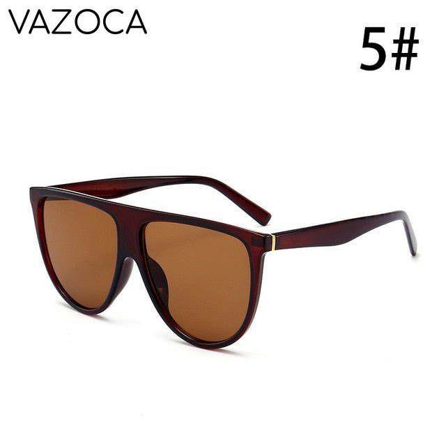 Retro Flat Top Sunglasses