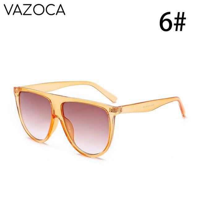 Retro Flat Top Sunglasses F