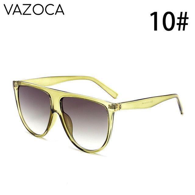 Retro Flat Top Sunglasses K