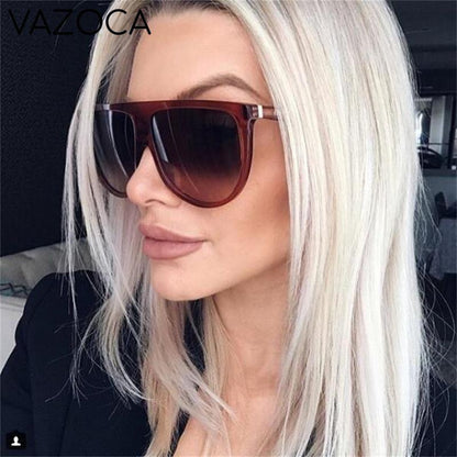 Retro Flat Top Sunglasses