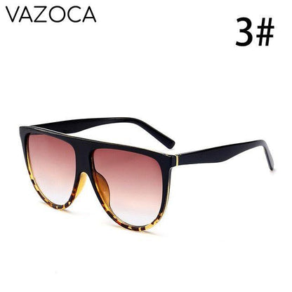 Retro Flat Top Sunglasses
