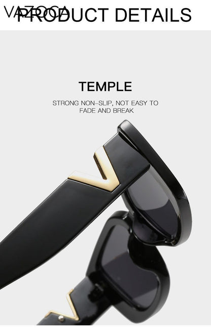 Retro Rectangle Sunglasses