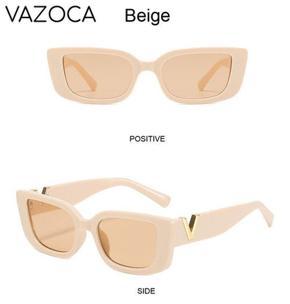 Retro Rectangle Sunglasses