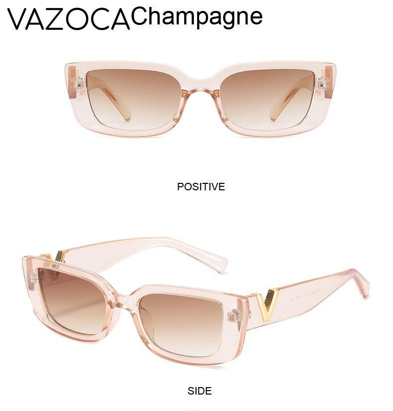 Retro Rectangle Sunglasses