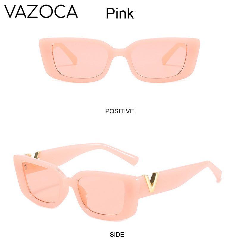 Retro Rectangle Sunglasses