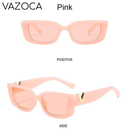Retro Rectangle Sunglasses