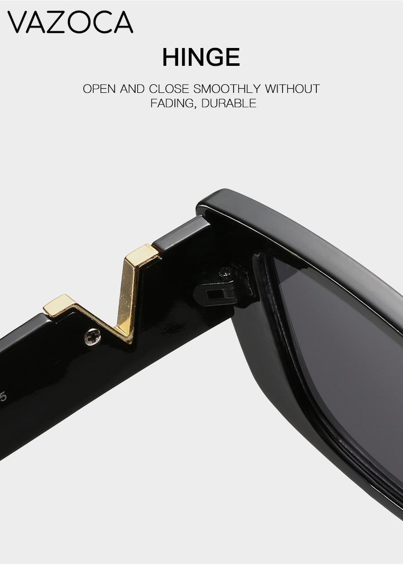 Retro Rectangle Sunglasses