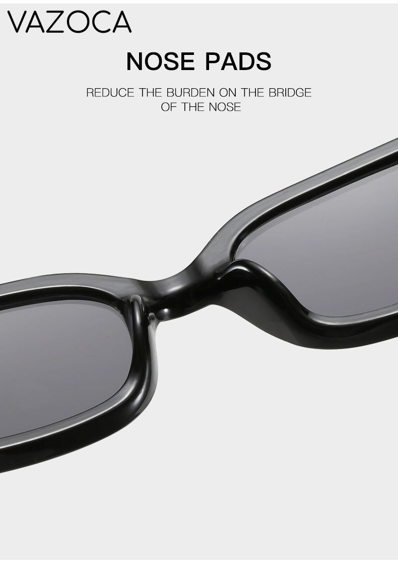 Retro Rectangle Sunglasses