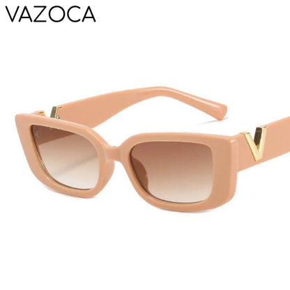 Retro Rectangle Sunglasses