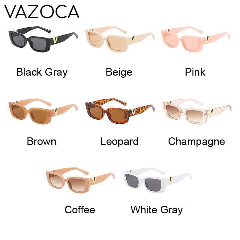 Retro Rectangle Sunglasses