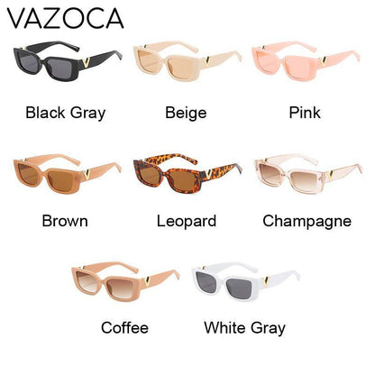 Retro Rectangle Sunglasses