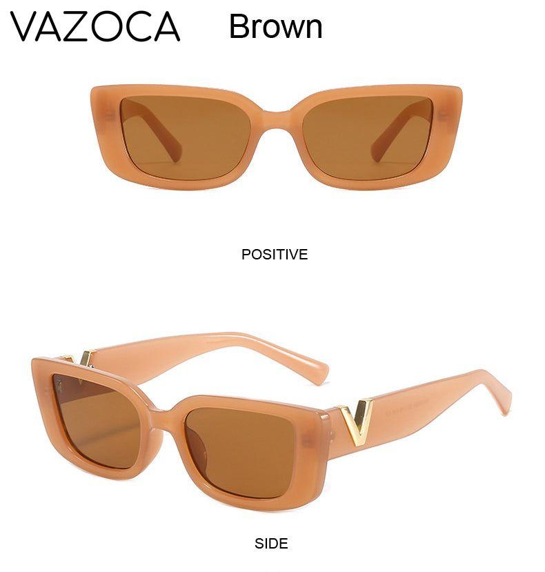 Retro Rectangle Sunglasses