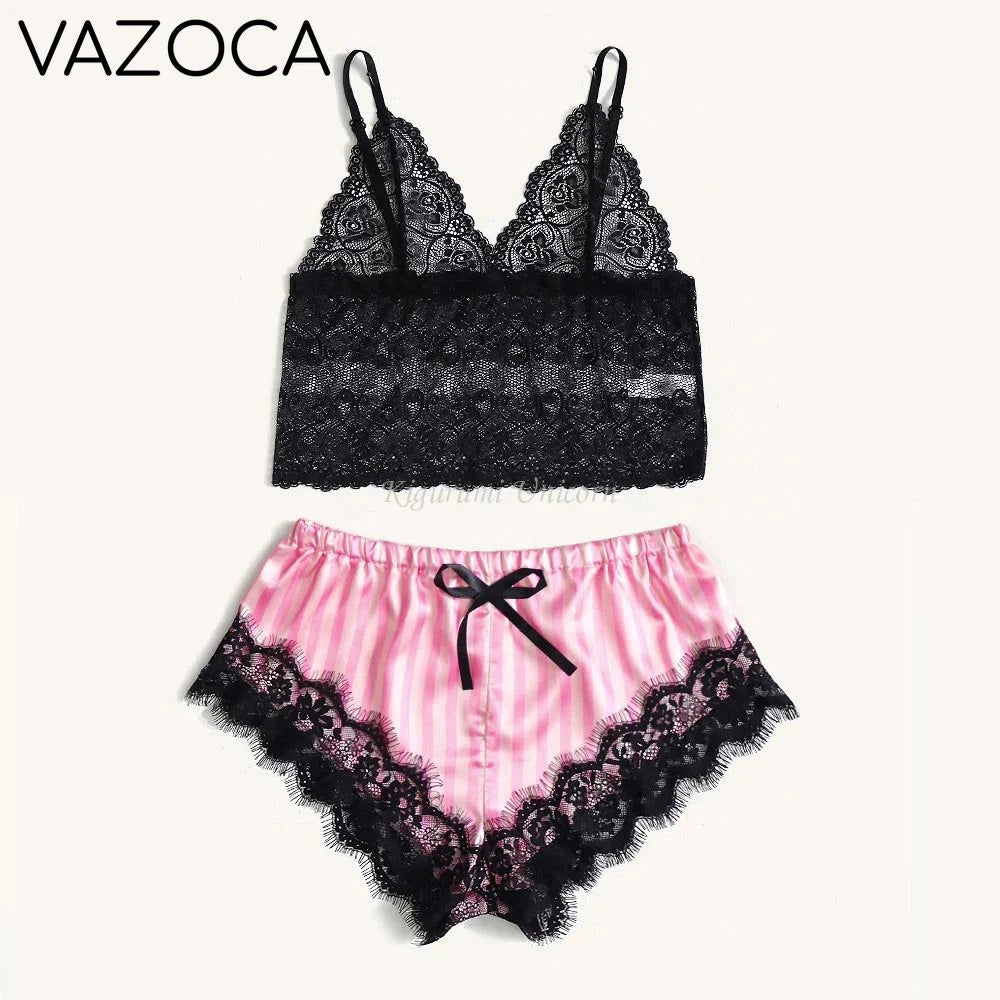 Robe Silk Pajama Set