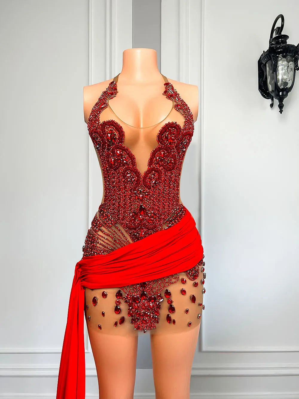 Ruby Luxury Mini Dress