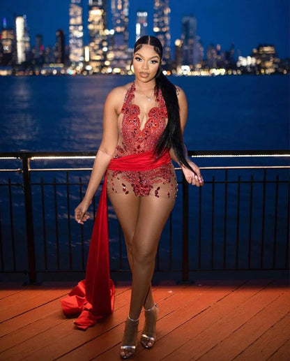 Ruby Luxury Mini Dress