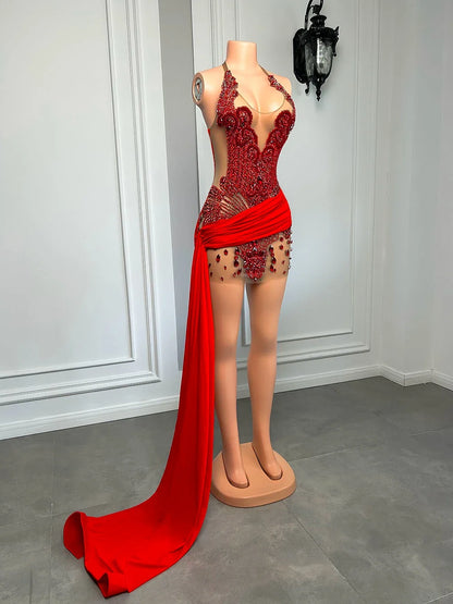 Ruby Luxury Mini Dress