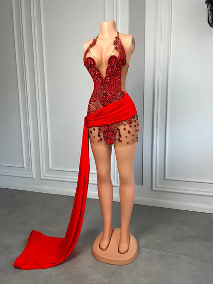 Ruby Luxury Mini Dress