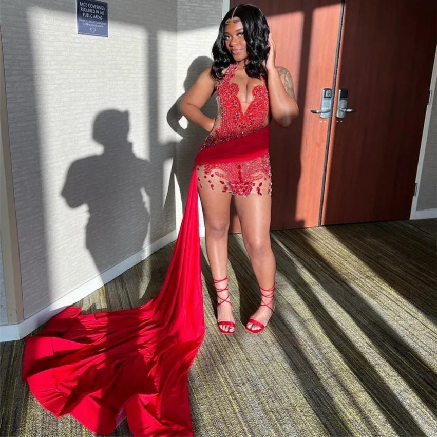 Ruby Luxury Mini Dress