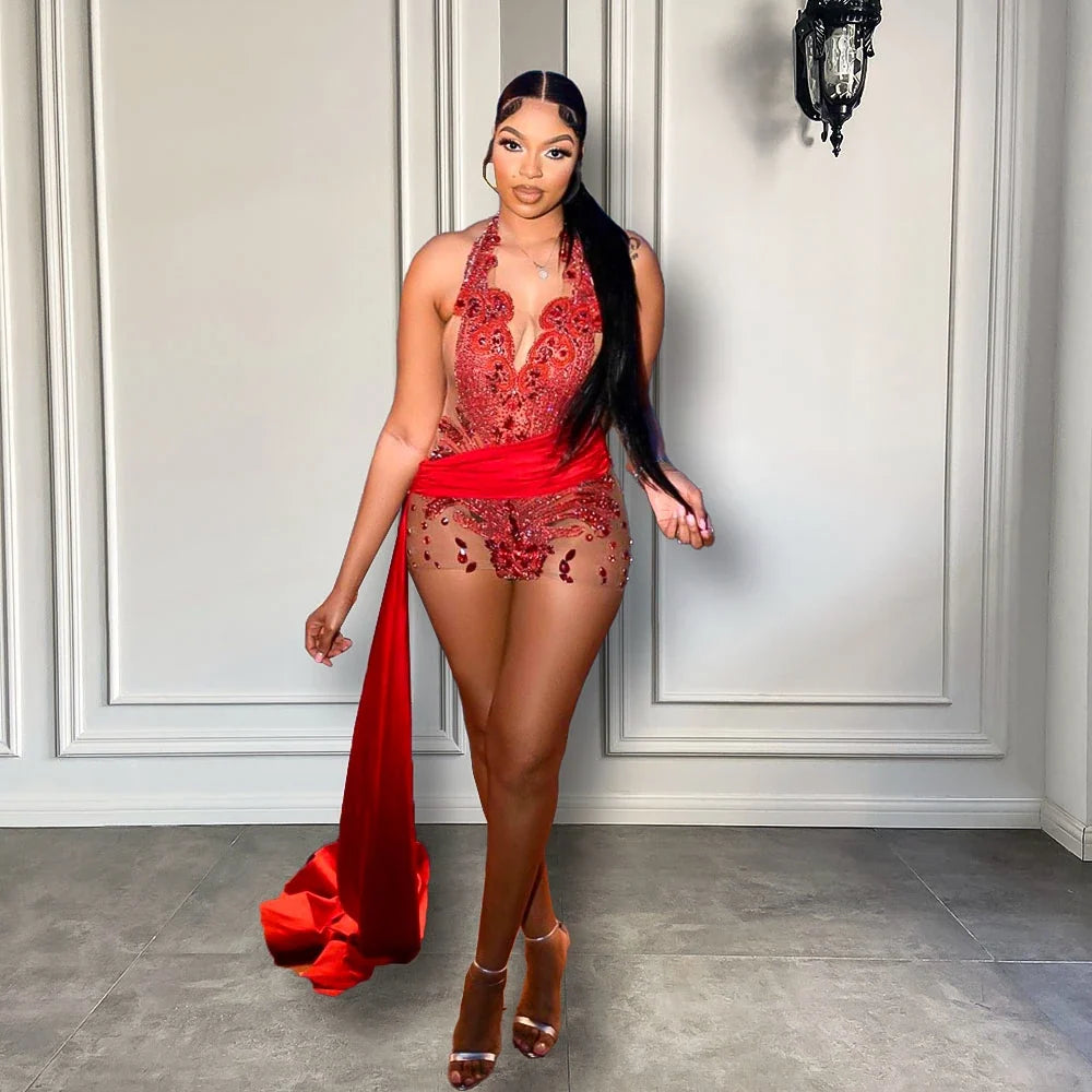 Ruby Luxury Mini Dress