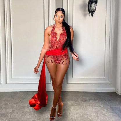 Ruby Luxury Mini Dress