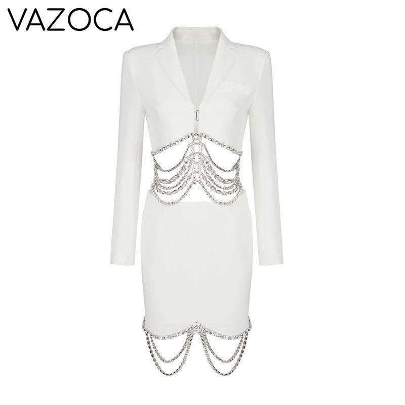 Runway Diamonds Beaded Set