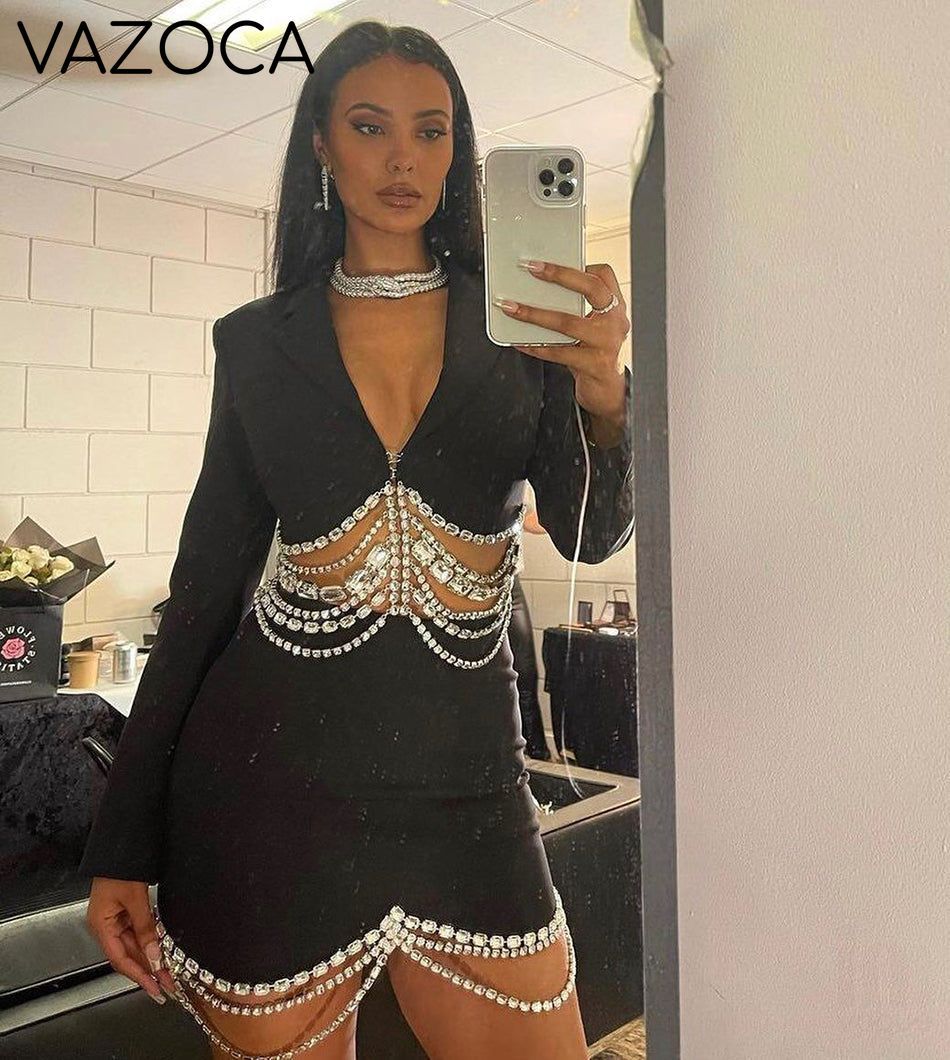 Runway Diamonds Beaded Set