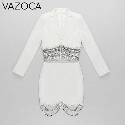 Runway Diamonds Beaded Set
