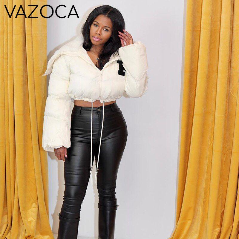 Puffy Hooded Coat White