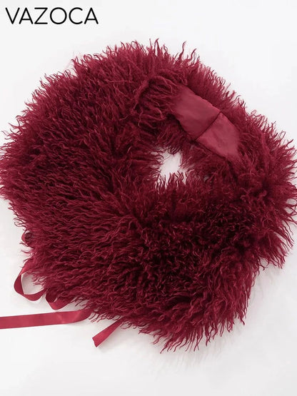 Aubree Fur Pants Set