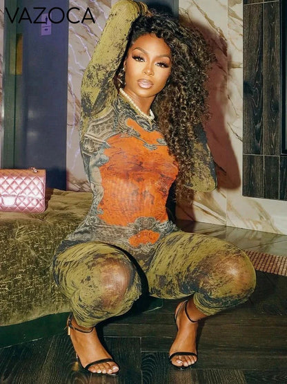 Serenity Tie-Dye Print Jumpsuit