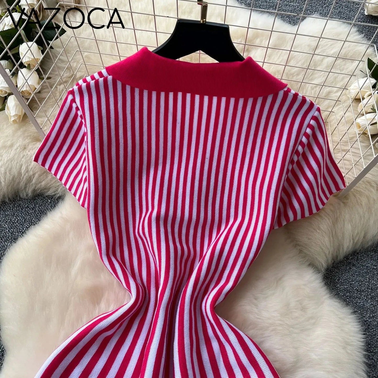 Vintage Knitted Mini Dress