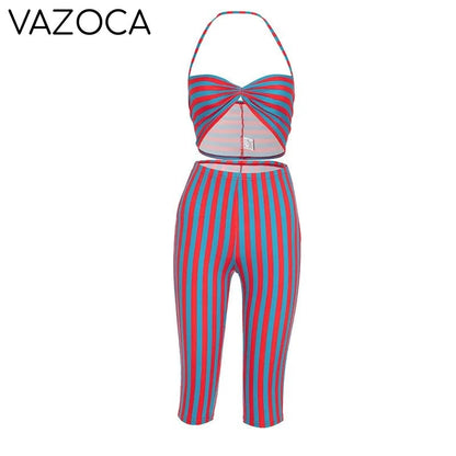 Wanda Striped Set