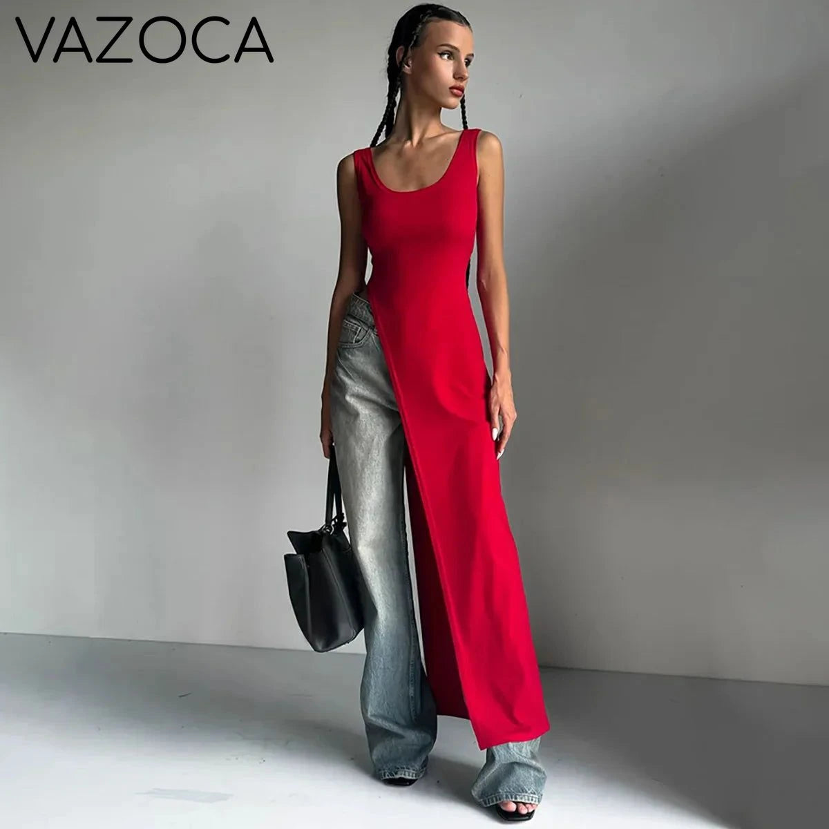 Asymmetrical Maxi Top