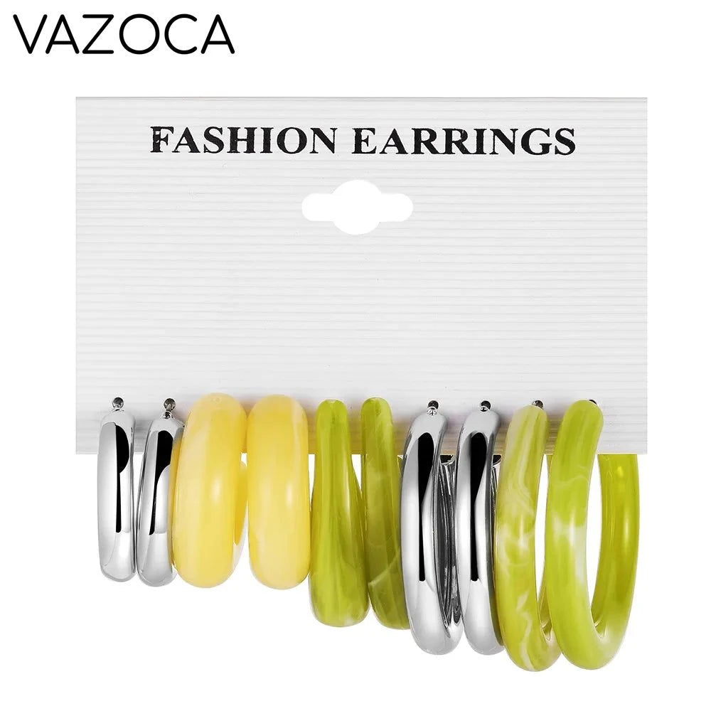 Bohemia Vintage Hoop Earring Set AY 5419425