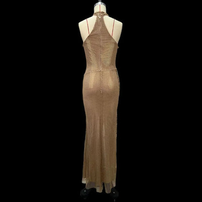 Michelle Sequins Maxi Dress