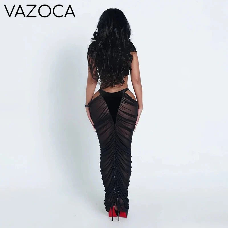 Velvet Mesh Cutout Set