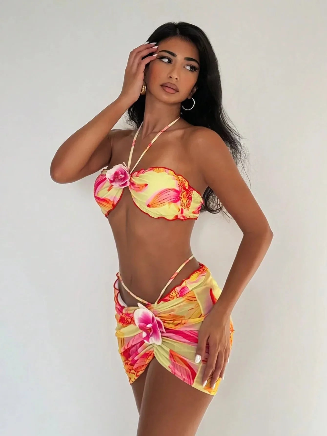 Orchid Waves ikini 3pcs Set