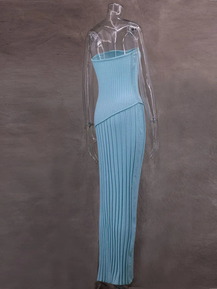Ashlea Blue Maxi Dress